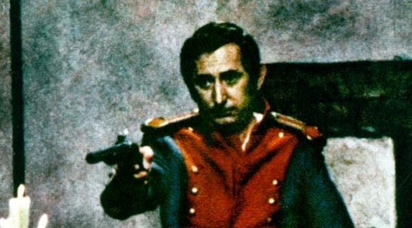  Gostaw Holoubek w filmie Stanisława Lenartowicza "Fatalista" z 1967 roku.  