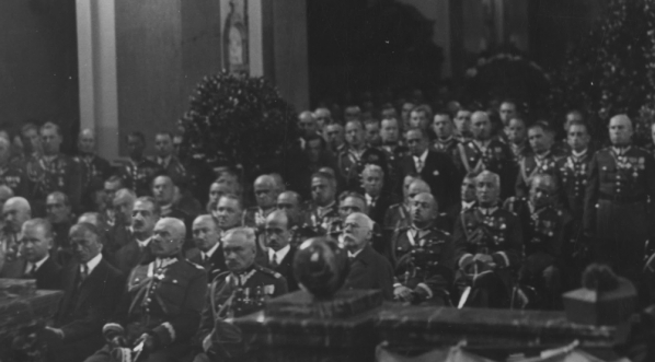  Pogrzeb gen. bryg. Juliana Stachiewicza w Warszawie we wrześniu 1934 roku.  