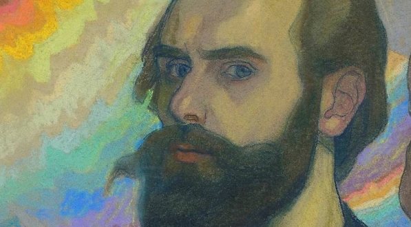  "Autoportret z koszem owoców" Jana Rembowskiego.  