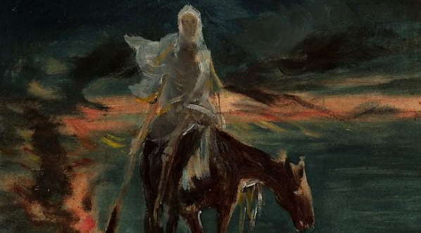  "Śmierć" (środkowa część tryptyku "Klęska") Adama Chmielowskiego.  