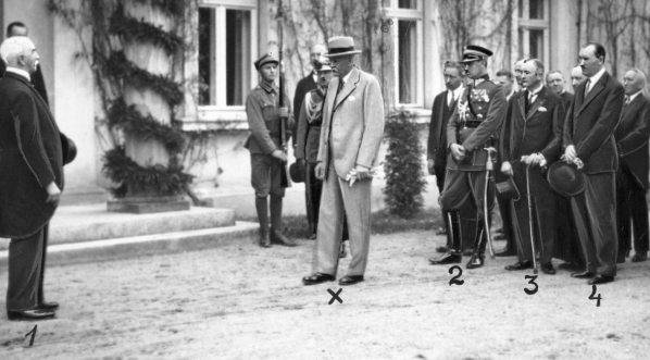  Wizyta prezydenta RP Ignacego Mościckiego w Wielkopolsce-pobyt w Smogulcu.  (1)  