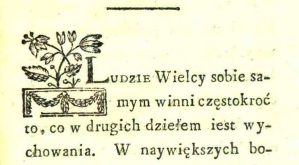  "Pochwała Stanisława Hieronima Konarskiego" Tadeusza Krajewskiego.  
