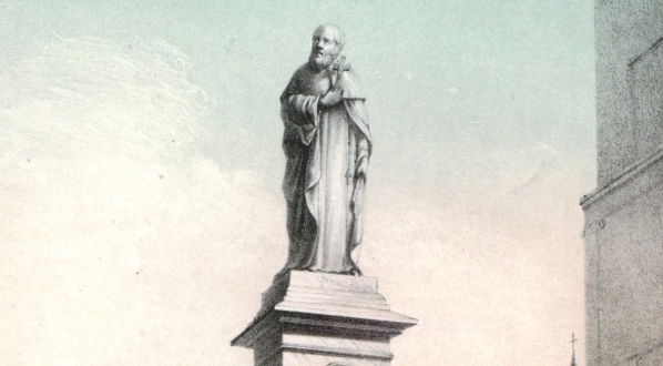  "Pomnik Xa Kordeckiego w Częstochowie" Ludwika Piechaczka.  