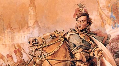  "Kazimierz Pułaski pod Częstochową" Juliusza Kossaka.  