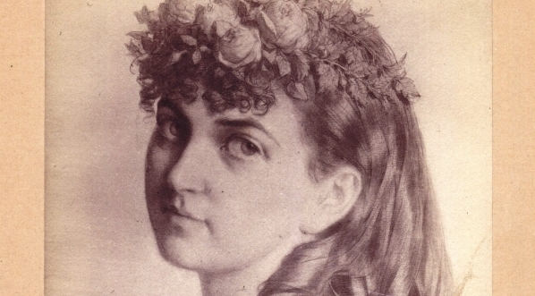  "Piękność" (portret Wandy Monné w stroju balowym).  
