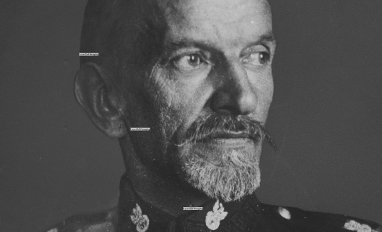  Generał brygady WP Władysław Jaxa - Rożen, komendant główny Związku Strzeleckiego.  