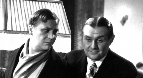  Scena z filmu Mariana Czauskiego "Dorożkarz nr 13" z 1937 roku.  