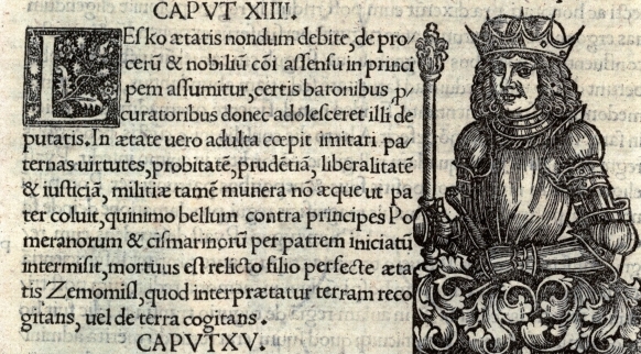  "Chronica Polonoru[m]'Macieja  z Miechowa. (7)  