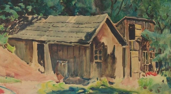  "Ogród w Bystrej" Juliana Fałata.  