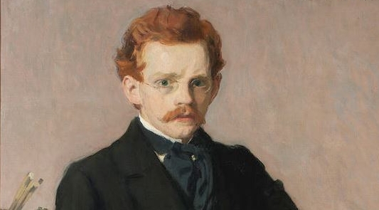  "Portret własny" Józefa Mehoffera.  