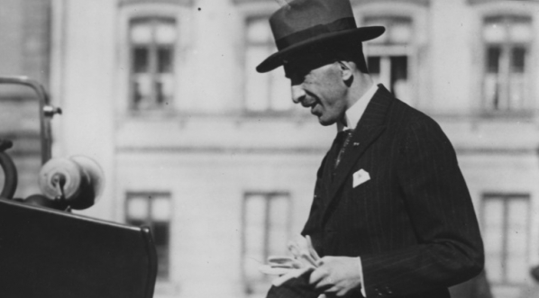  Franciszek Sokal, delegat RP przy Lidze Narodów. (styczeń 1926 r.)  