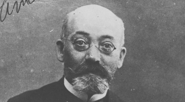  Ludwik Zamenhof - lekarz okulista, poliglota, twórca języka międzynarodowego esperanto.  