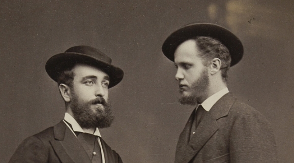  Leon Mniszech (syn Andrzeja Jerzego)  i Charles Lanckoroński.  