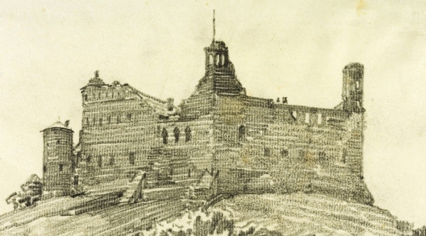  "Ruiny zamku w Golubiu" Aleksandra Manna.  