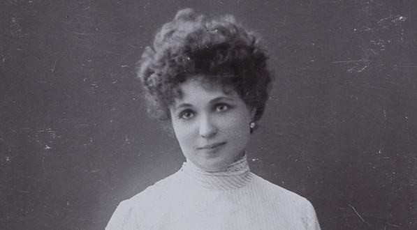  Michalina Łaska w kreacji scenicznej.  