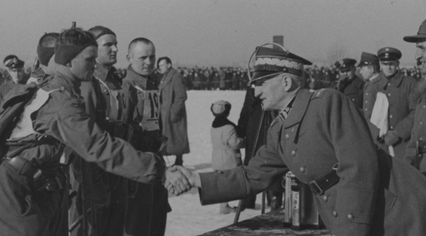  Bieg narciarski Zułów-Wilno w marcu 1938 roku.  