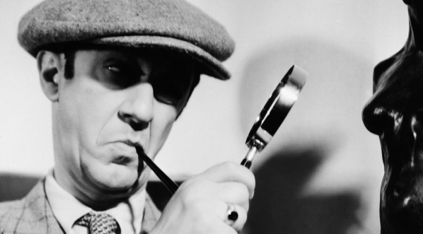  Konrad Tom w filmie Michała Waszyńskiego "Co mój mąż robi w nocy..." z 1934 roku.  