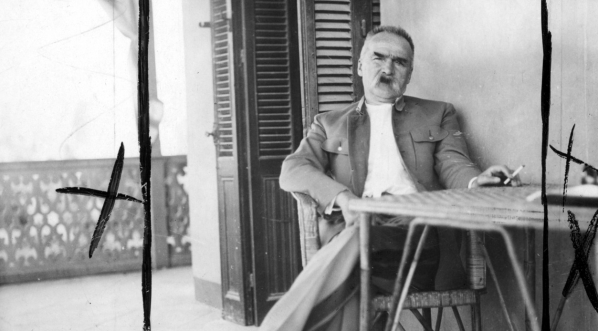  Pobyt marszałka Polski Józefa Piłsudskiego w Egipcie. (kwiecień 1932 r.)  