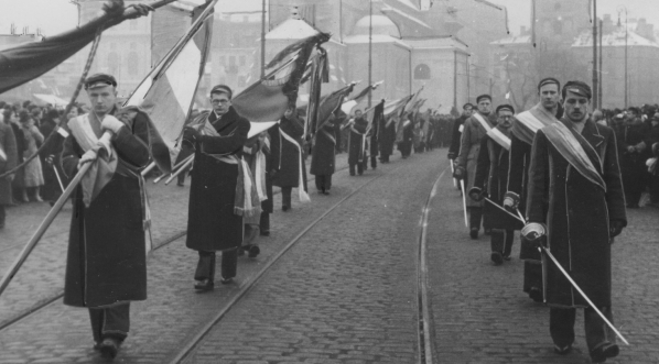  Pogrzeb Romana Dmowskiego w Warszawie 7.01.1939 r.  