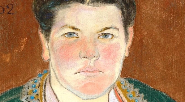  "Portret żony" Stanisława Wyspiańskiego.  
