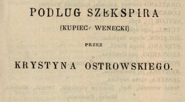  Krystyn Ostrowski "Lichwiarz" (strona tytułowa)  