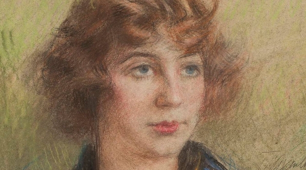  "Portret kobiety w chińskiej ślubnej szacie kobiecej "longpao"" Teodora Axentowicza.  