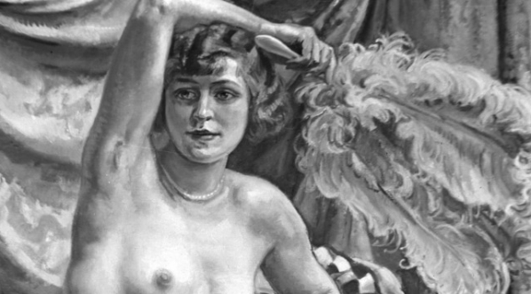  Obraz Ignacego Pieńkowskiego "Akt".  