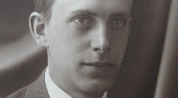  Marian Strzelecki w latach młodości.  