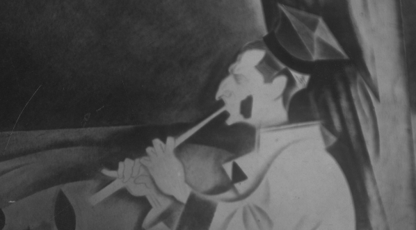  Karykatura wykonana przez Zdzisława Czermańskiego, lata 1925-1927.  