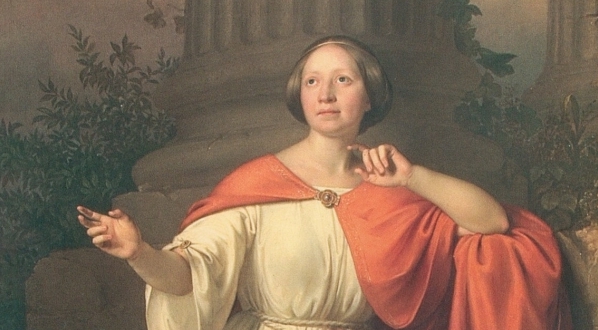  "Portret Jadwigi Łuszczewskiej (Deotymy)" Józefa Simmlera.  