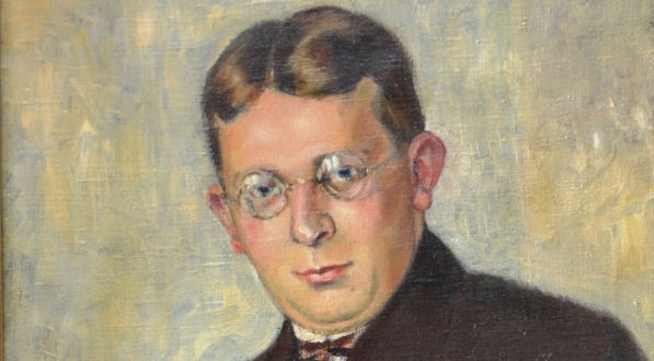  Portret olejny Ludwika Kobieli namalowany przez Józefa Krzyżaka.  