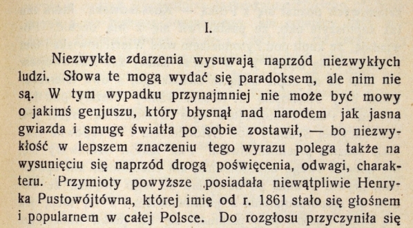  "Henryka Pustowójtówna. Sylwetka biograficzna 1838-1881"  Franciszka Gawrońskiego.  