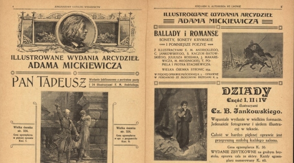  Jubileuszowy katalog wydawnictw Księgarni H. Altenberga we Lwowie  