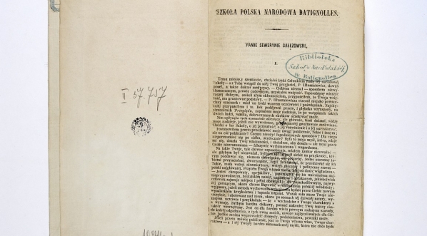  Józefat Bolesław  Ostrowski "Szkoła Polska Narodowa Batignolles"  