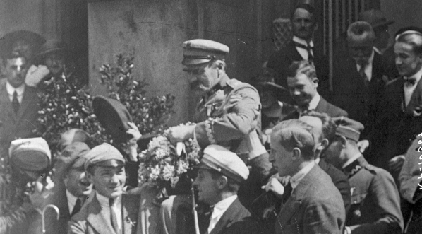 Pobyt Józefa Piłsudskiego w Krakowie. (1921 r.)  