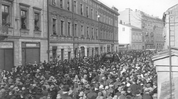  Pogrzeb wiceprezydenta Krakowa Józefa Sarego. (1929 r.)  