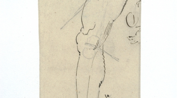  Cyprian Kamil Norwid, studium męskiej nogi (1860 r.)  