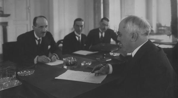  Wizyta w Polsce francuskiego ministra pracy i opieki społecznej Justin'a Godart'a. (1925 r.)  