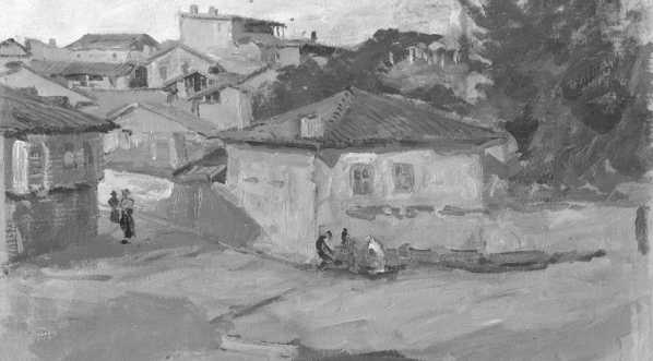  Obraz Bronisławy Rychter-Janowskiej "Aksi-Azja Mniejsza".  