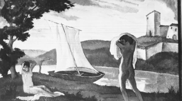  Obraz Stanisława Rzeckiego "Lato".  