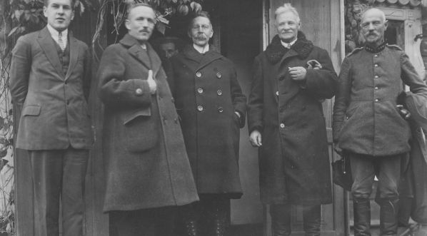  Aimo Cajander z wizytą w Białowieży. (1926 r.)  