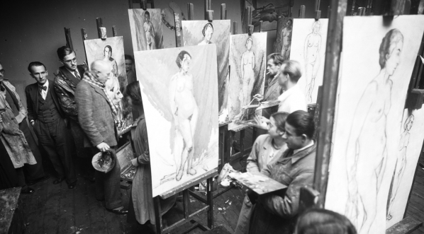  Akademia Sztuk Pięknych w Krakowie. (grudzień 1933 r.)  