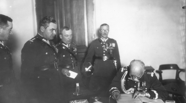  Pożegnanie gen. Aleksandra Osińskiego. (listopad 1935 r.)  