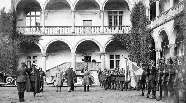  Wizyta prezydenta RP Ignacego Mościckiego w Krakowie w czerwcu 1934 roku.  