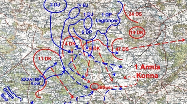  Bitwa pod Brodami i Beresteczkiem 29 lipca – 3 sierpnia 1920 roku.  