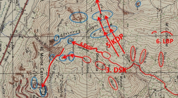  Plan natarcia na Monte Cassino, 11 maja 1944  