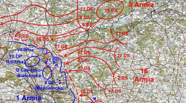  Bitwa na przedmieściach Warszawy, sierpień 1920 r.  