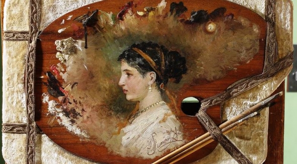  "Portret kobiety"   Henryka Siemiradzkiego.  