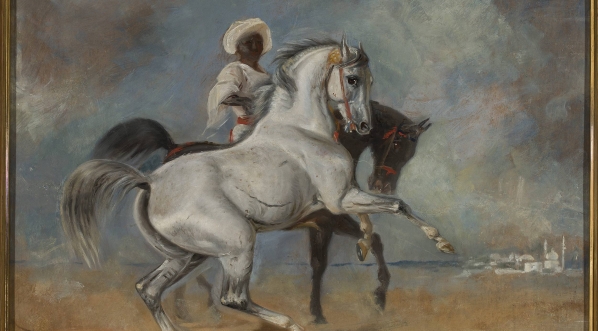  "Murzyn z końmi"  Wacława Pawliszaka.  