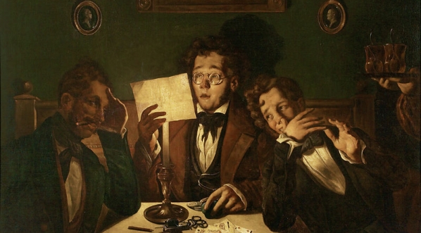  "Gracze w karty" Feliksa Pęczarskiego.  